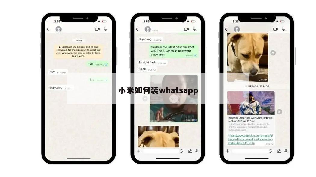 小米如何装whatsapp